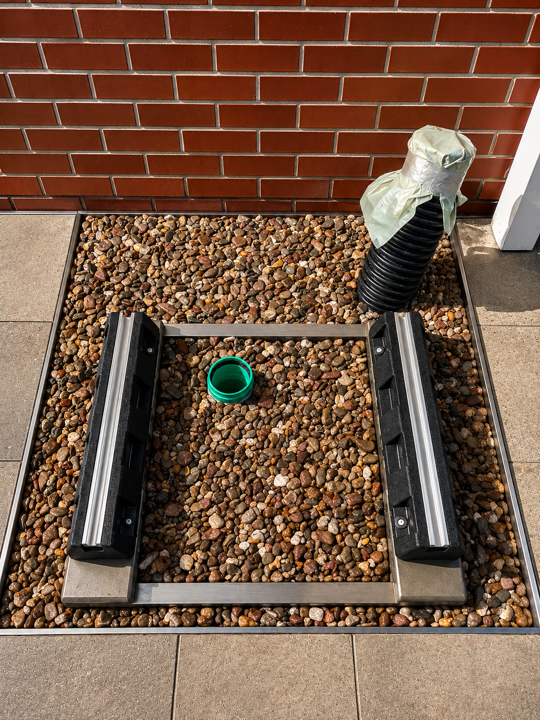 Projects Wärmepumpen-Fundament im Außenbereich